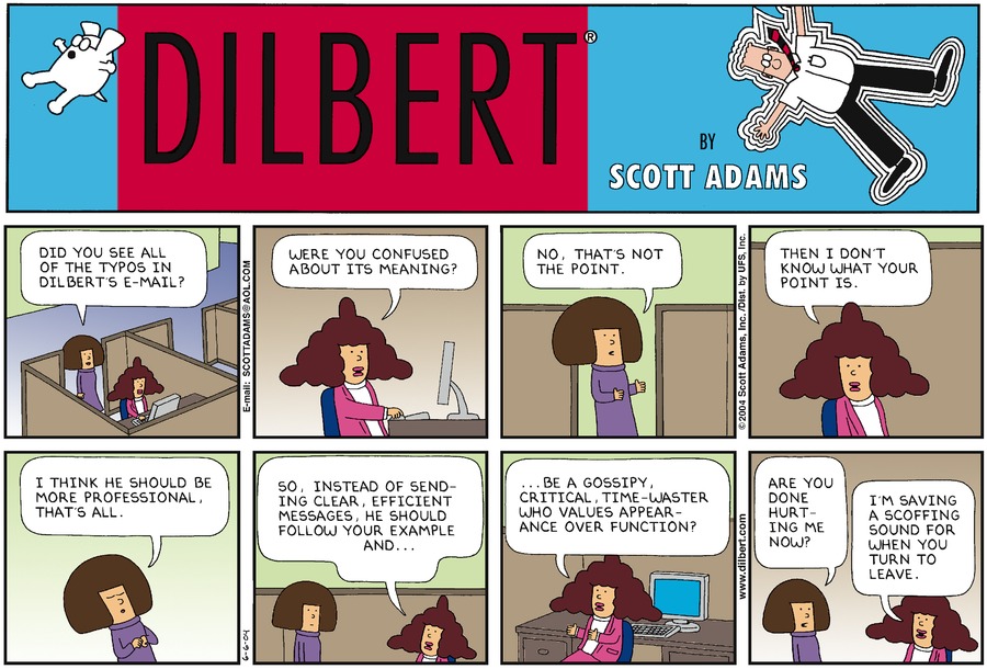 Dilbert Cartoon